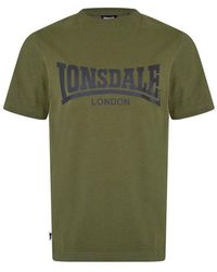 Lonsdale London - Essentials Logo T-shirt - Lyst