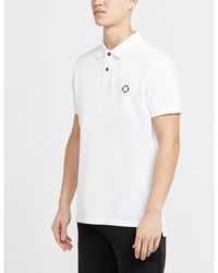 Ma Strum - Short Sleeve Pique Polo Shirt - Lyst