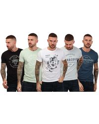 Duck and Cover - Ventwell 5 Pack T-shirts - Lyst