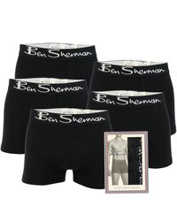 Ben Sherman - Podrick 5 Pack Boxer Shorts - Lyst
