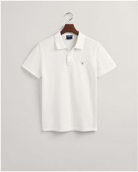 GANT - Original Slim Fit Pique Polo Shirt - Lyst