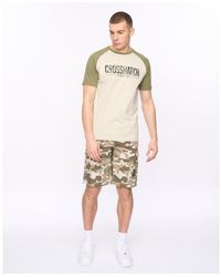 Crosshatch - Camtort Solid Bermuda Shorts - Lyst