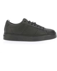 Armani - Leather Sneakers - Lyst