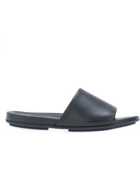 Fitflop - Gracie Leather Slide Sandals - Lyst