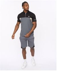 Crosshatch - Collared Neck Short Sleeve Regular Fit Polo Shirt - Lyst