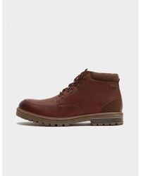 Barbour - Fenton Leather Boots - Lyst