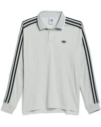 adidas Originals - Long Sleeve Polo Jersey (gender Neutral) - Lyst