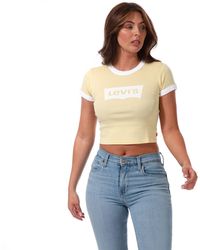 Levi's - Graphic Ringer Mini T-shirt - Lyst