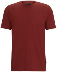 BOSS - Bubble Jacquard Structure T Shirt - Lyst