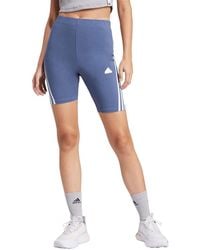 adidas - Future Icons 3-Stripes Bike Shorts - Lyst