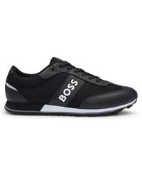 BOSS - Parkour Mixed Material Trainers Size 6 - Lyst