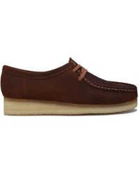 Clarks Wallabee Shoes - Brown