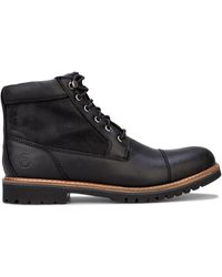 rockport men's marshall rugged cap toe ankle boot