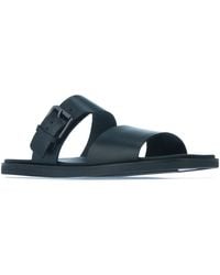 Clarks - Ofra Leather Slide Sandals - Lyst