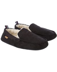 ben sherman mens casa cartegena moccasin slipper grey