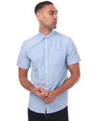 Farah - Drayton Modern Fit Short Sleeve Oxford Shirt - Lyst