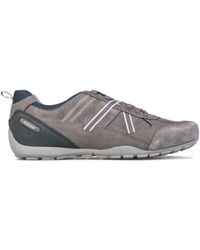 Geox Synthetic Ravex Trainers in Grey (Grey) for Men - Lyst