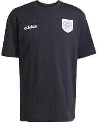 adidas Originals - Wordmark Crew Neck Short Sleeve Jersey T-Shirt - Lyst