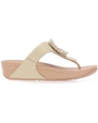 Fitflop - Lulu Crystal-circlet Toe-post Sandals - Lyst