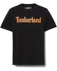 Timberland - Northwood Wordmark Logo T-Shirt - Lyst