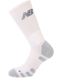 New Balance Elite Crew Socks - White