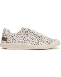 Blowfish - Vienna Slip Leopard Patterned Canvas Low Top Sneakers 4 (37) - Lyst
