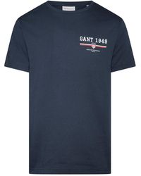 GANT - Graphic T-Shirt - Lyst