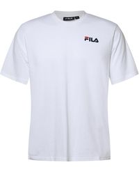 Fila - Chaz Wordmark Crew Neck Jersey T-Shirt - Lyst
