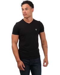 Guess - 2 Pack V Neck T-shirts - Lyst