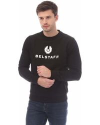 Belstaff - Signature Crewneck Sweatshirt - Lyst