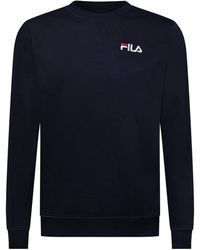 Fila - Casper Wordmark Crew Neck Long Sleeve Sweatshirt - Lyst