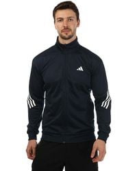 adidas - 3 Stripes Knitted Jacket - Lyst