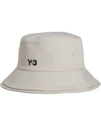 adidas - Y-3 Stripes Bucket Hat - Lyst