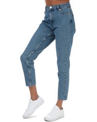 ONLY Jagger Life Mom Ankle Jeans - Blue