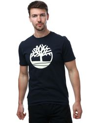 Timberland - Tree Logo Short Sleeve T-shirt - Lyst