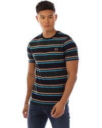 Fred Perry - Bold Stripe T-Shirt - Lyst