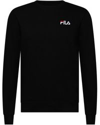 Fila - Casper Wordmark Crew Neck Long Sleeve Sweatshirt - Lyst