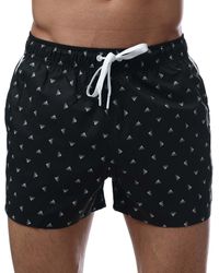 adidas - Mini Logo Clx Swim Shorts - Lyst