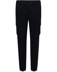 Crosshatch - Pendle Tapered Solid Combat Cargo Pants - Lyst