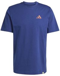 adidas - Doodle Hunt Graphic Crew Neck Short Sleeve T-Shirt - Lyst
