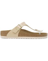Birkenstock - Gizeh Patent Toe Post Sandals 36 (3.5) - Lyst