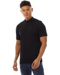 Fred Perry - Wreath High Neck T Shirt - Lyst