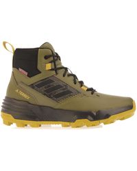 adidas - Terrex Unity Leather Mid Hiking Boots - Lyst