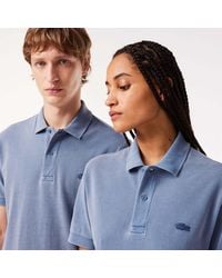 Lacoste - Fit Natural Dye Polo Shirt - Lyst