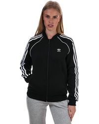 adidas originals sleek mesh tulle track jacket in pink