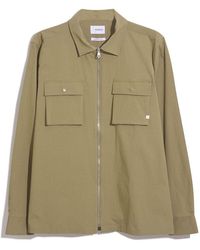 Farah - Full Zip Overshirt - Lyst