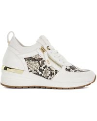 Dune - Eilisia Wedge Trainers Size 4 - Lyst