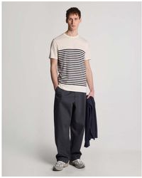 Lyle & Scott - Stripe T-Shirt - Lyst
