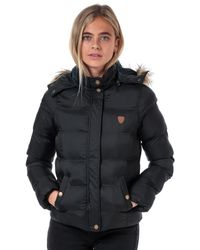 Brave Soul Abiona Vinyl Padded Jacket 