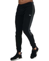 adidas Originals Sprt 3-stripes Sweat Trousers - Black